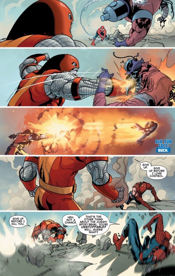 SpiderManColossusBattle7