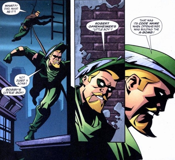 Green Arrow, Riddler, and demons, Pt. 1 | Arousing Grammar