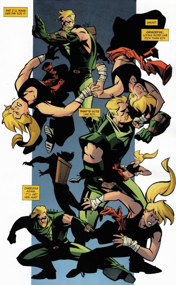 Green Arrow, Riddler, and demons, Pt. 3 | Arousing Grammar
